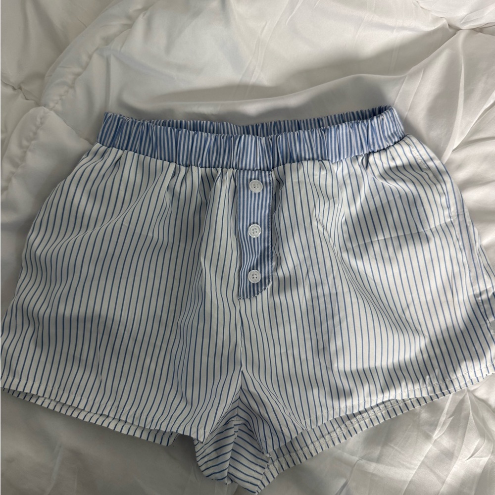 Edikted striped boxer shorts